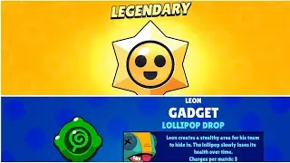 NEW UPDATE LEGENDARY LEON GADGET 💎 FREE GIFTS 🎁🤩 BRAWL STARS GOLD PENNY