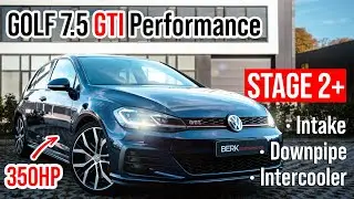 350 л.с. и 490 Нм для VW Golf 7.5 2.0 TSI GTI Performance Stage 2+ Tuning | Динамометрический тес...