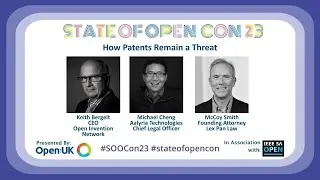 How Patents Remain a Threat | SOOCon23 Government & Law