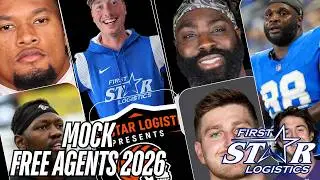 Letting Trey Walk? + 6 Major Free Agent Signings | Bengals Mock Offseason