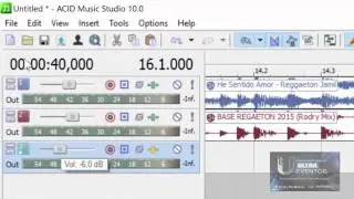 Tutorial #2 Cuadrar y Montar Base en acid music studio 10 (Rodry Mix Bolivia)