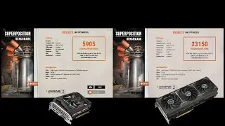 RTX 2060 vs RTX 5070 TI - UNIGINE Superposition Benchmark