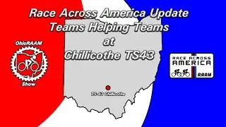Teams Helping Teams at Time Station 43 on the Race Across America
