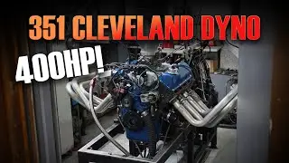 351 Cleveland V8 Engine Dyno For 1970 Ford Mustang Fastback Mach 1 M Code