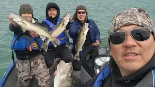 2025 Detroit River Spring Walleye Fishing