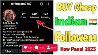 😯 Cheapest SMM Panel to Buy Instagram Followers in India (REAL & WORKING 2025) | Cheapest SMM Panel