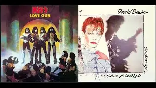 KISS Love Gun Vs David Bowie Scary Monsters For Joe Hampson