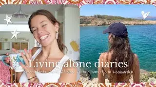Living alone diaries '24 || zomervakantie 2024, 21 diner en mijn kamertje in Leeuwarden