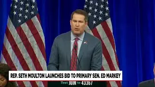 Rep. Moulton challenges Sen. Markey, calls for new generation of Democratic leaders