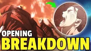The RUMBLING!! | Attack on Titan Season 4 Part 2 OPENING BREAKDOWN | All Easter Eggs Explained