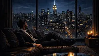 You Bought a NYC Penthouse | Late Night Noir Jazz 🗽