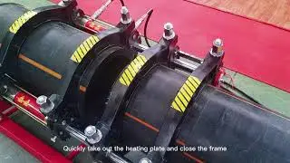 SHBD 315 Factory direct selling hydraulic butt fusion plastic pe pipe machine