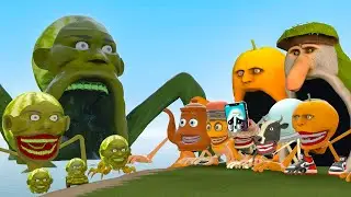 NEW GIANT SEA EATER LIN GANG MELON VS ALL NEW ITALIAN AI BRAINROT MEMES! (Garry's Mod)