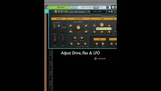Monotone Bass Design In Reason #audiodesign #sounddesign #musicproduction #beatmaking #synth