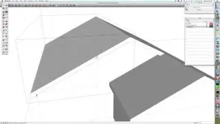Sketchup Dutch Gable in Nested Gable using FollowMe and Intersect Model