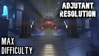 Halo Infinite | Adjutant Resolution #1 Boss Fight on MAX (LEGENDARY) Difficulty - No Commentary