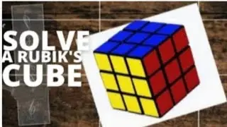 how to solve a Rubik's cube in just 15 minutes #cubex #tutorial