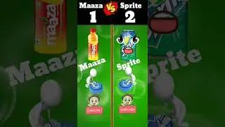 Maaza vs Sprite || #vs #viral #shorts