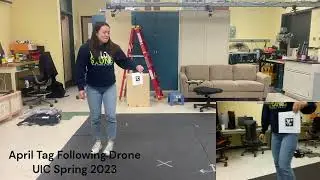 Drone following using April Tags
