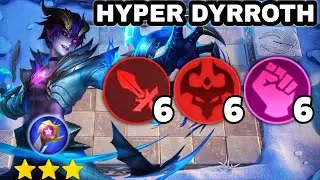 HYPER META 3 STAR DYRROTH 6 ABYSS 6 WRESTLER 6 WEAPON MASTER.MUST WATCH.!!MAGIC CHESS MOBILE LEGENDS