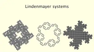 How to model fractals using Lindenmayer-systems