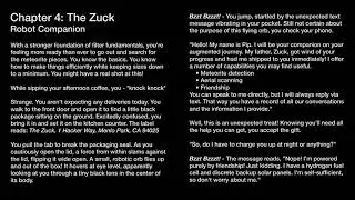 Chapter 4: The Zuck - Robot Companion