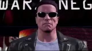 Terminator vs John Cena WWE 2K16