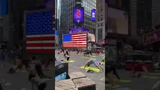International Yoga Day 2021 @ Timessquare, New York