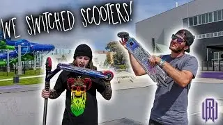 RAYMOND WARNER VS MAX PETERS SCOOT!!