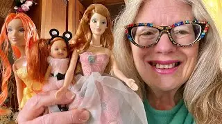 ASMR    Nostalgic Collectible Barbie & Kelly dolls from my collection (Soft Spoken)