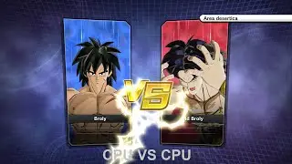 Xenoverse 2 - Requested match (CPU): Broly vs Old Base