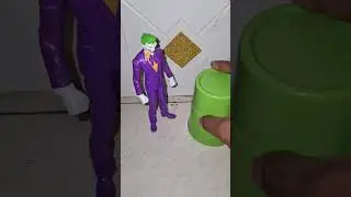 Joker is shocked to see Spiderman grow big😱 #spiderman #marveltoys
