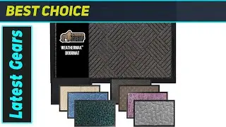 Gorilla Grip Durable Natural Rubber Door Mat is the Best for Dirt and Mud Control