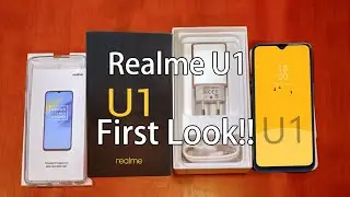 Realme U1 - First Look - Price & Specifications - LEAKED!!