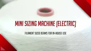 ELECTRIC MINI SIZING Machine by Weavetech  I   2-Tier & 3-Tier   I   No Gas, No Coal, No Steam