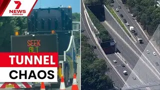 Sydney tunnel chaos traps drivers for hours | 7NEWS