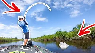 This Creek is LOADED w/ Bass (River Fishing)