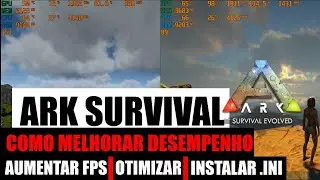 Ark Survival - Melhor desempenho em PCs FRACOS e ganhar FPS