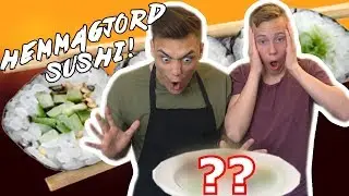 TESTAR ATT G&Ouml;RA HEMMAGJORD SUSHI!!!