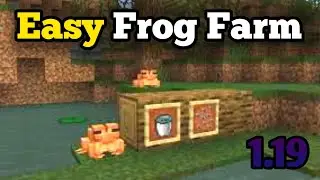 Minecraft 1.19 : How To Designing A {Frog Farm} || Easy Tutorial || Bedrock/Java || Gamers Bro Army