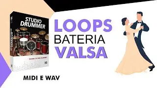 Loops de Bateria ritmo de Valsa Midi e Wav