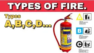 Types of Fire in hindi ||Classification of Fire | FIRE 🔥| Types of fire Extinguisher |  आग के प्रकार