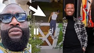 Busted On Camera!!  Rick Ross's Ex Justice Williams Caught Breaking Into Baby Daddy's Home.