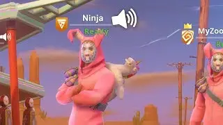 I Used a Voice Changer as Ninja on Fortnite...