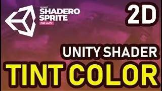 2D Shader Tint Color with Shadero Sprite for Unity
