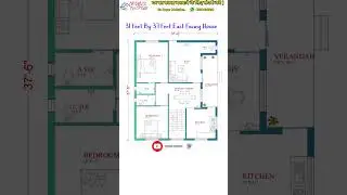 31 feet by 37 Feet East Facing House Design #best2bhk #viralhouse #trendinghome  #30x35house