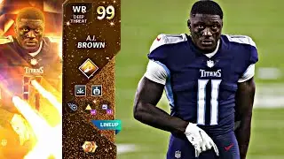 GOLDEN TICKET AJ BROWN GAMEPLAY | TITANS THEME TEAM | Madden 21 Ultimate Team
