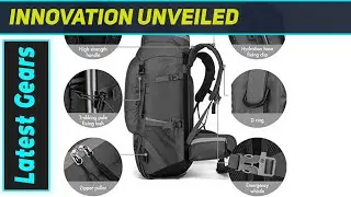 65L Water-resistant Hiking Backpack: Your Ultimate Adventure Companion
