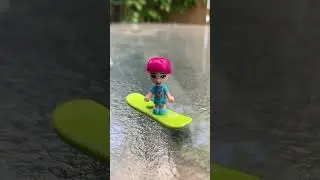 Lego Friends Stephanie Snowboarding #lego #legofriends