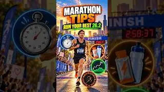 A Few Marathon Tips to Excel over 26.2 Miles or 42.2 Kilometers #shorts #runners #marathontraining